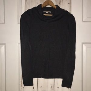 LOFT dark grey sweater